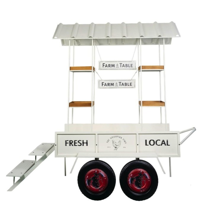 ESPOSITORE CARRETTINO CM.247x78x198